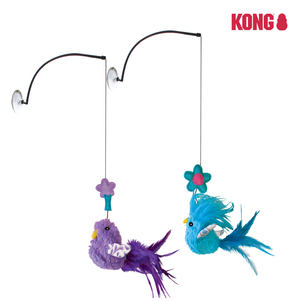 KONG | 吸盤逗貓棒