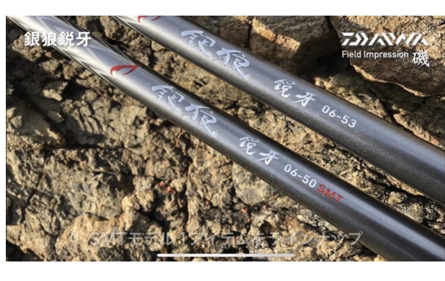 Daiwa 磯釣竿21年最新系列銀狼銳牙銀狼黑鯛專用竿磯釣黑格銀狼銳牙