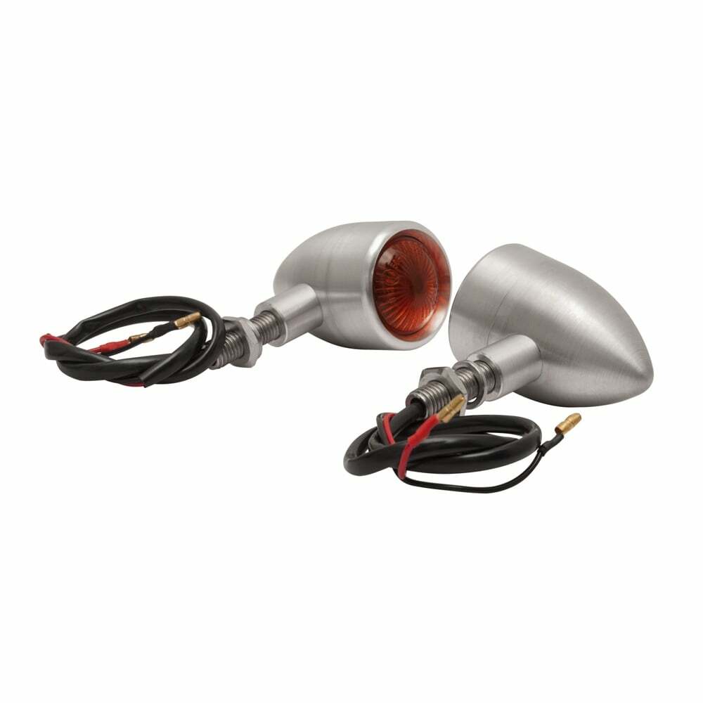 Motone 方向燈 子彈 - 髮絲銀