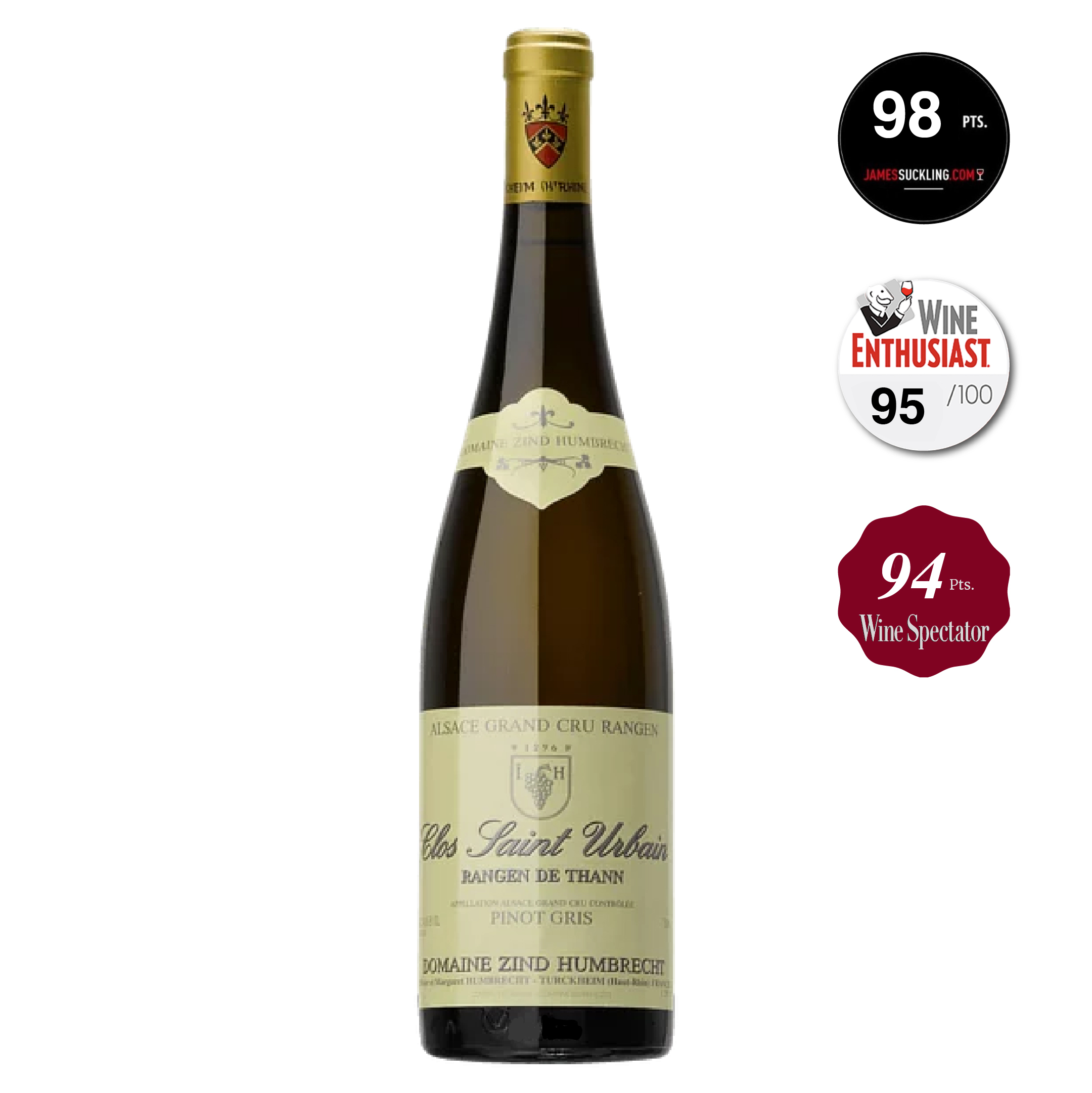 Zind Humbrecht Pinot Gris Rangen de Thann Clos Saint Urbain 2020 (RP94)