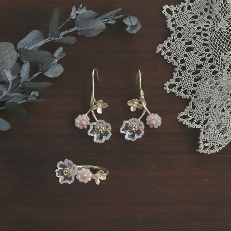 Ayatorie 「花水木」耳環/戒指