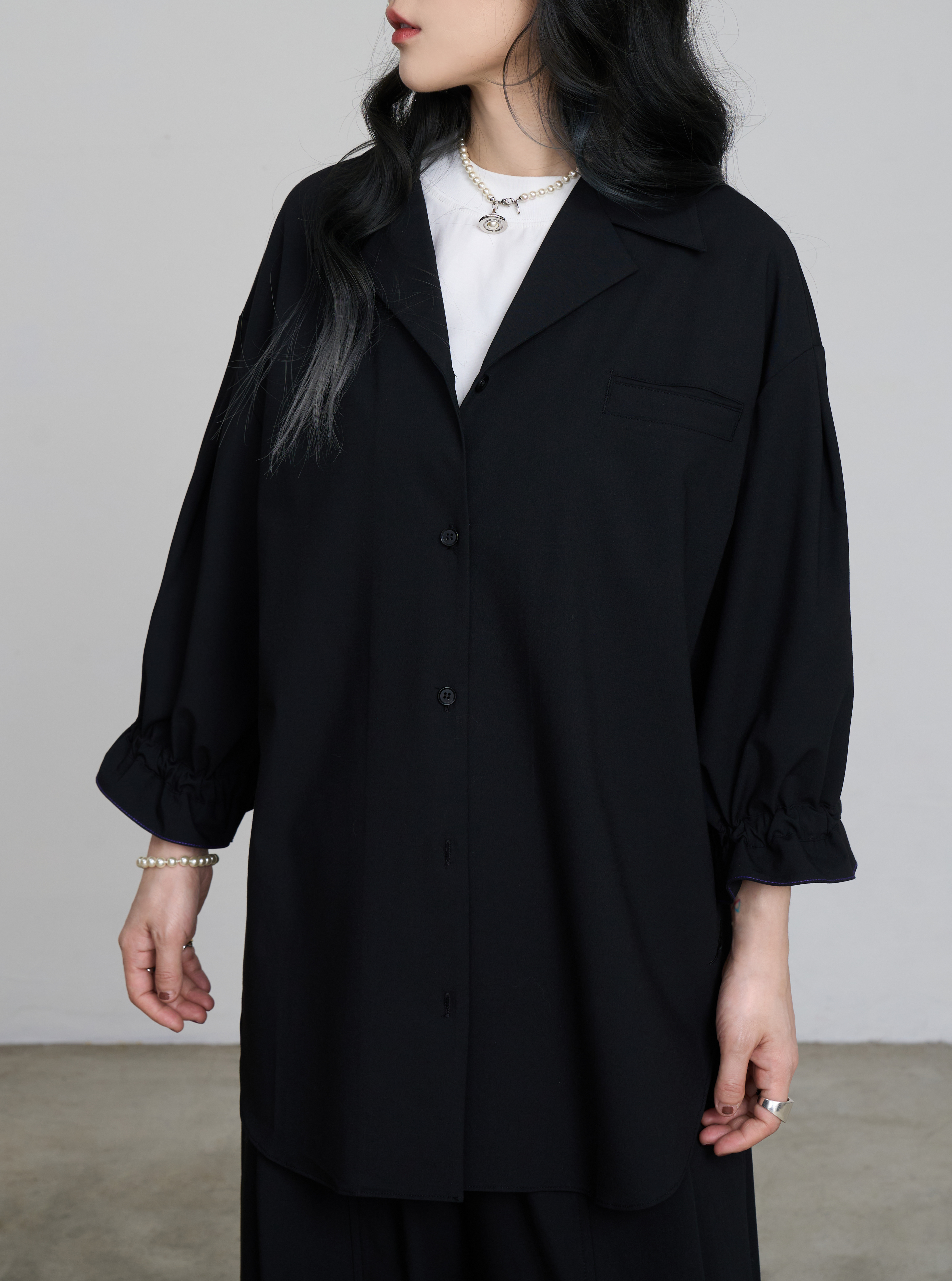 Relaxed Shirt | Black