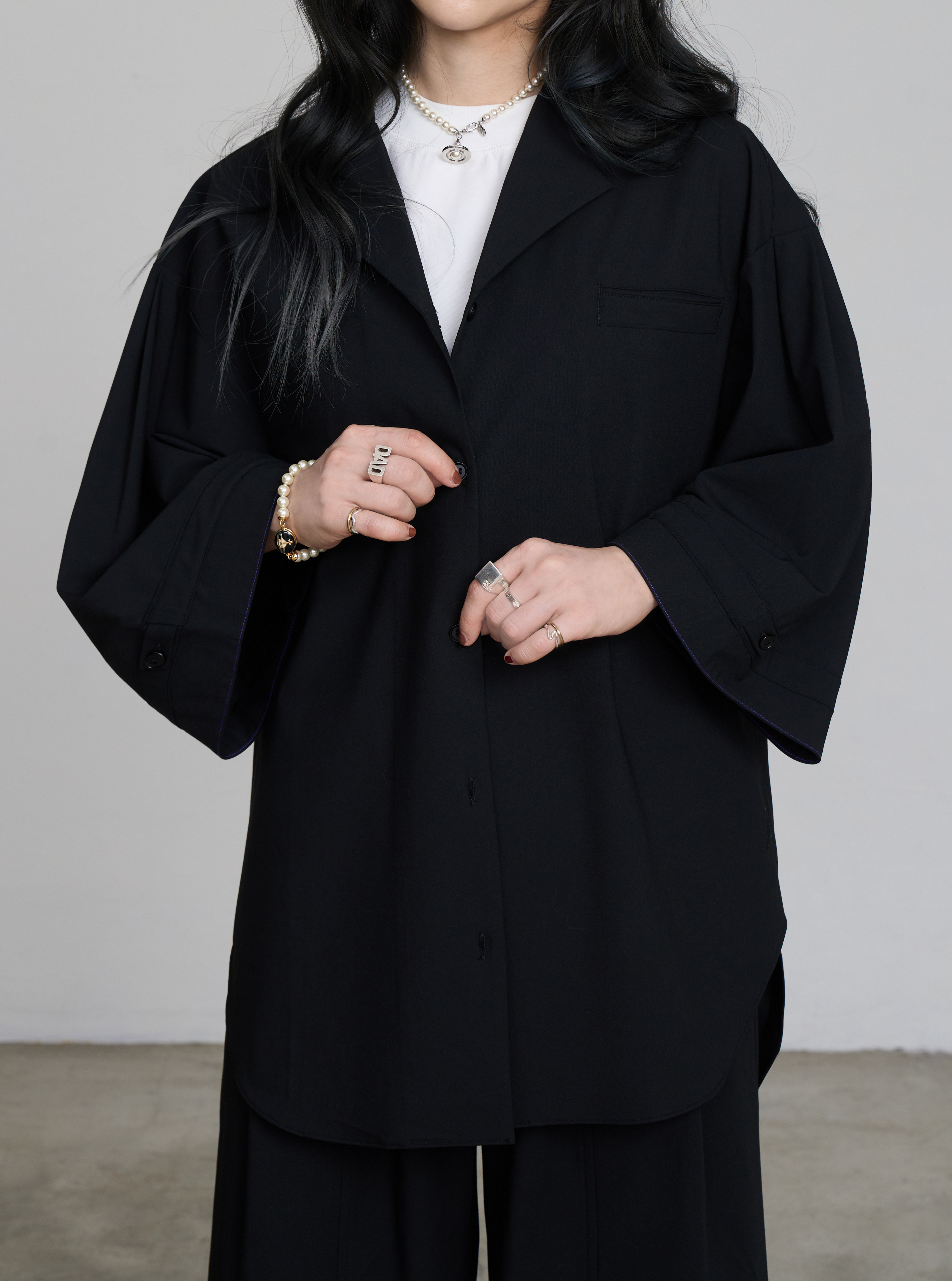 Relaxed Shirt | Black