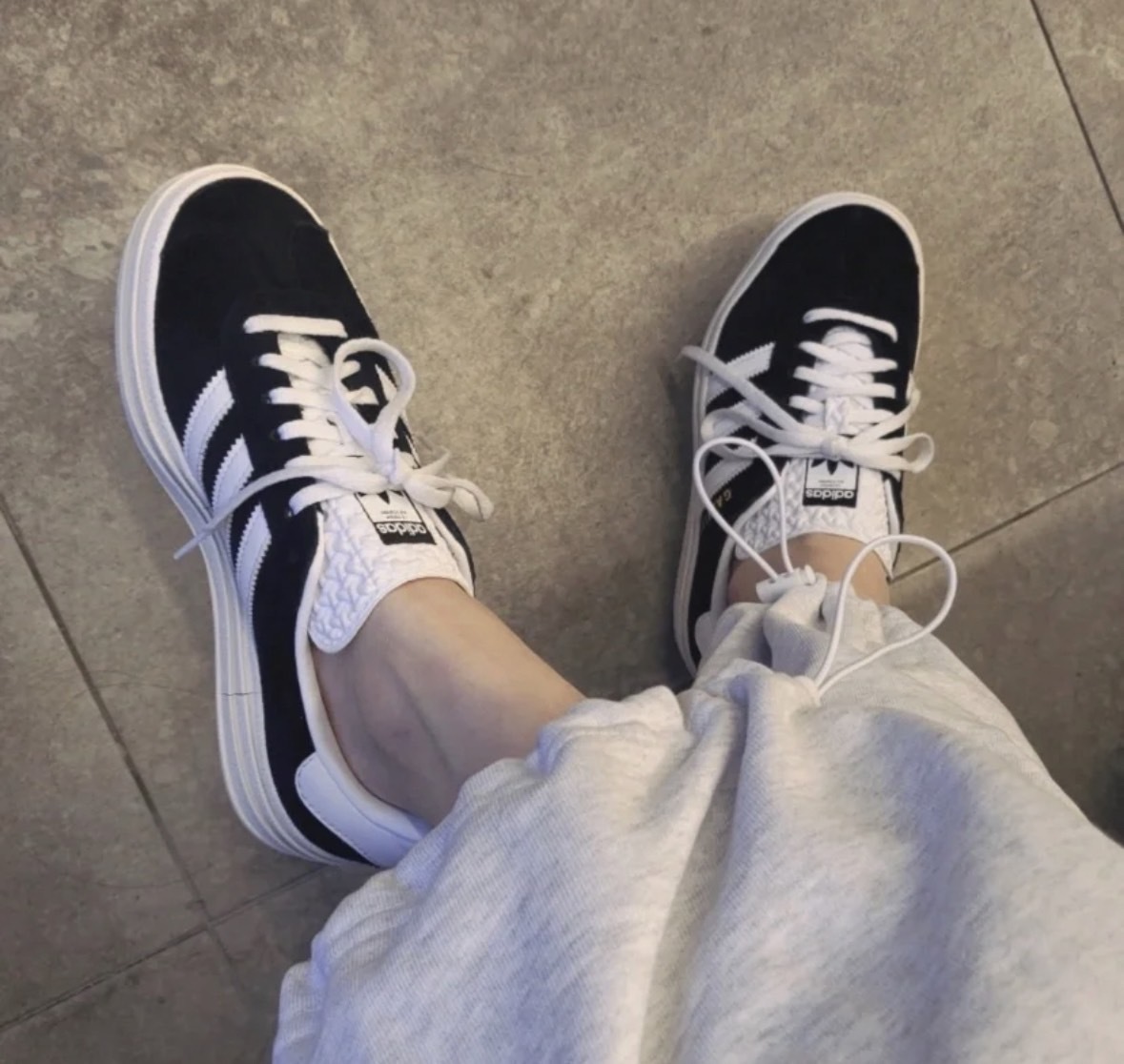 限時特價預購┃adidas GAZELLE BOLD 黑色 厚底 基本款 增高