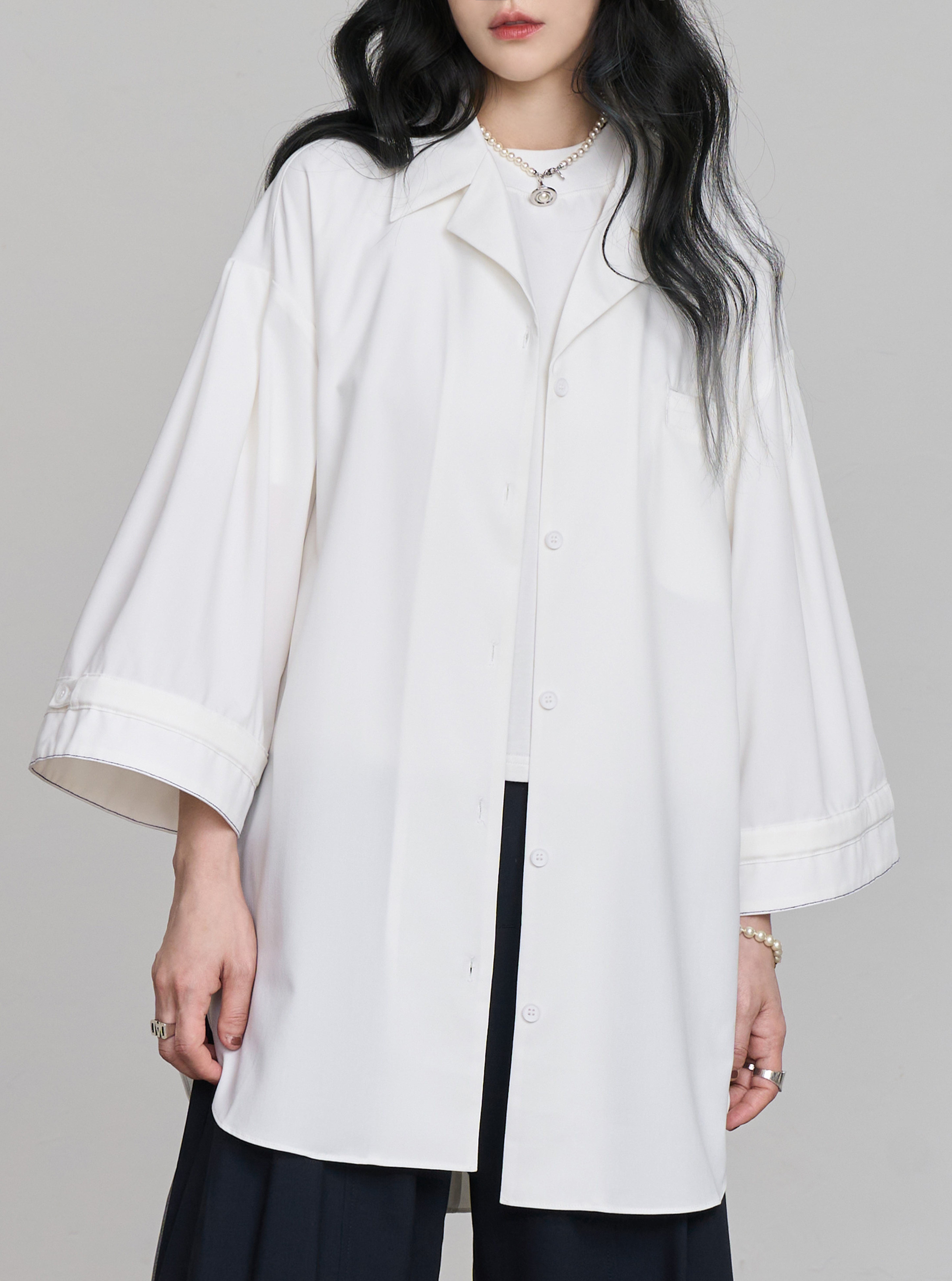Relaxed Shirt | White