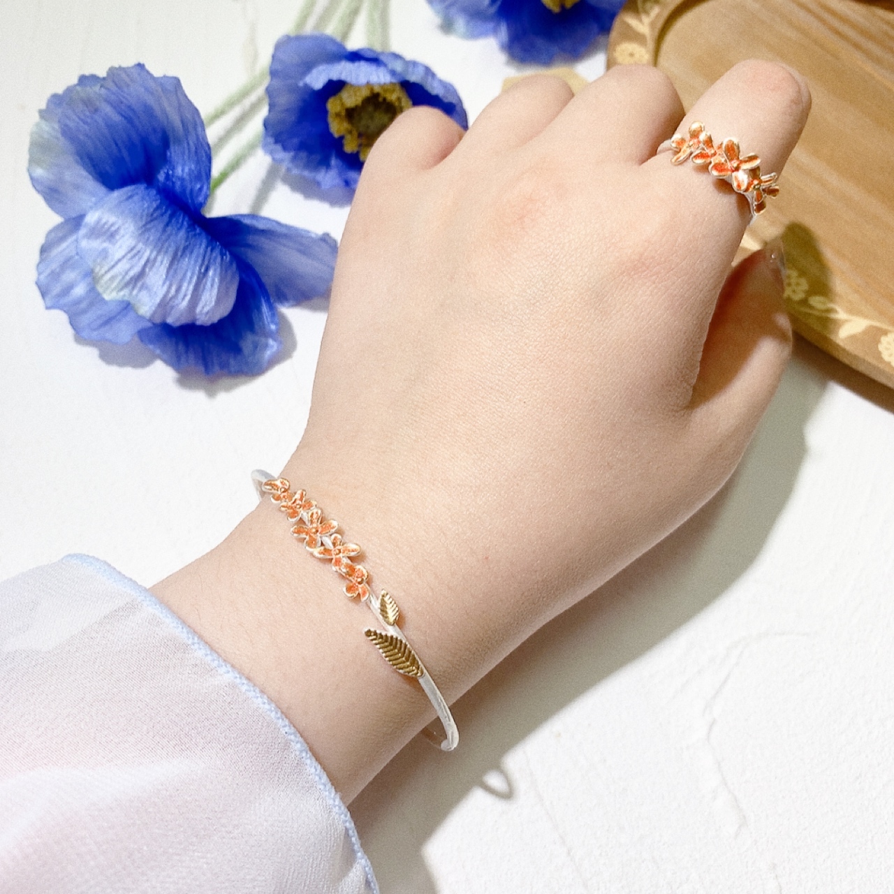 Ayatorie 金木犀耳環/戒指/手鐲