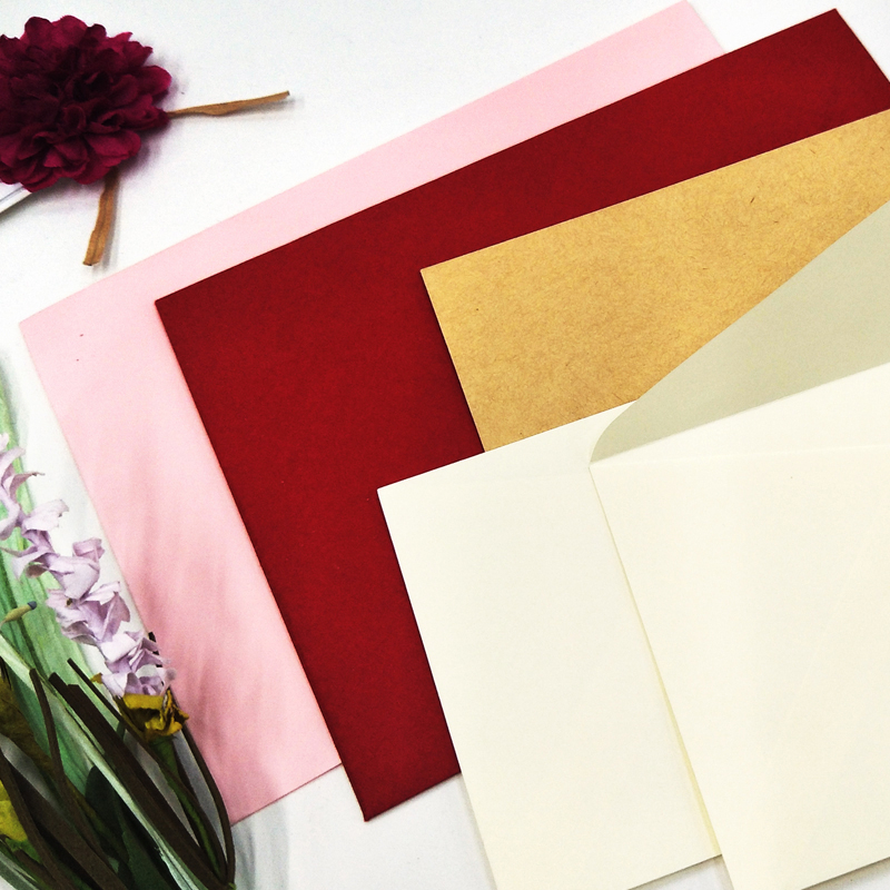 四季紙品 25K素色信封組  16.2*11.4cm【RA7004】