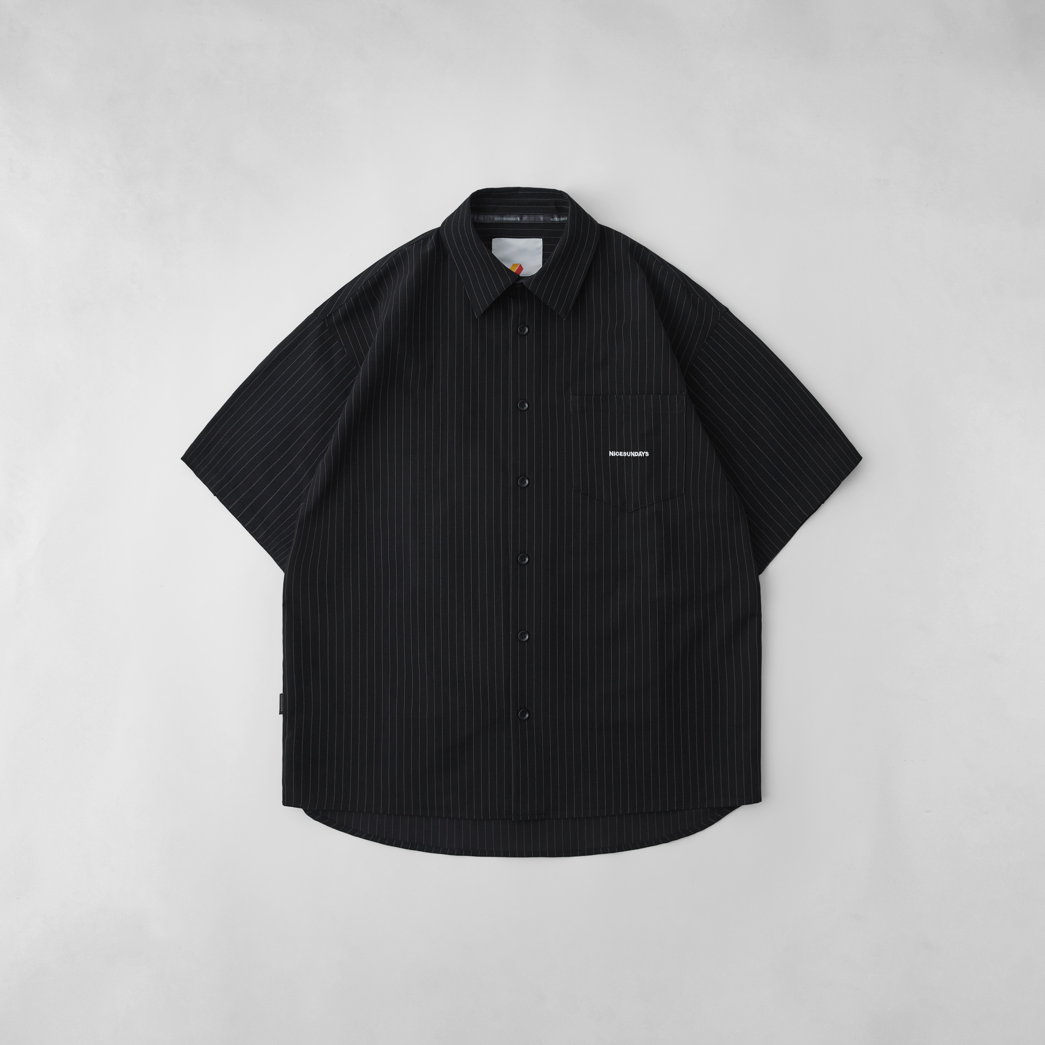 Cotton Stripes Pocket Shirt
