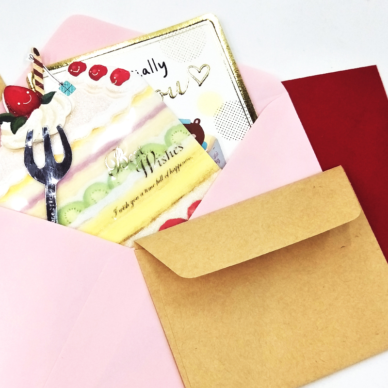 四季紙品 18K素色信封組 18.3*13.3cm【RA7504】