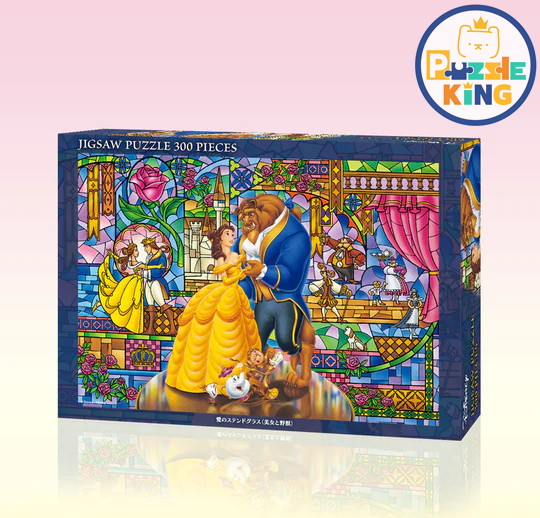 美女與野獸-愛的彩色玻璃