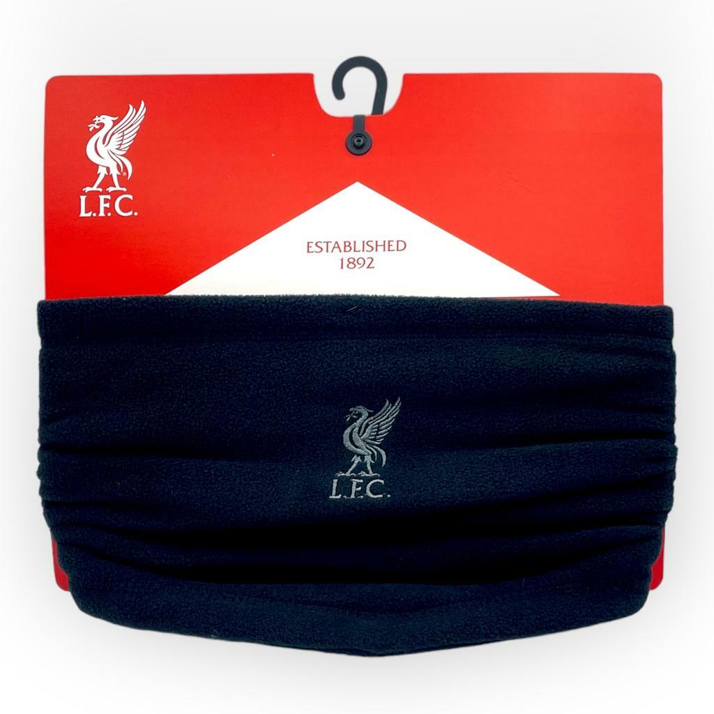 利物浦黑色銀LFC絨面頸套