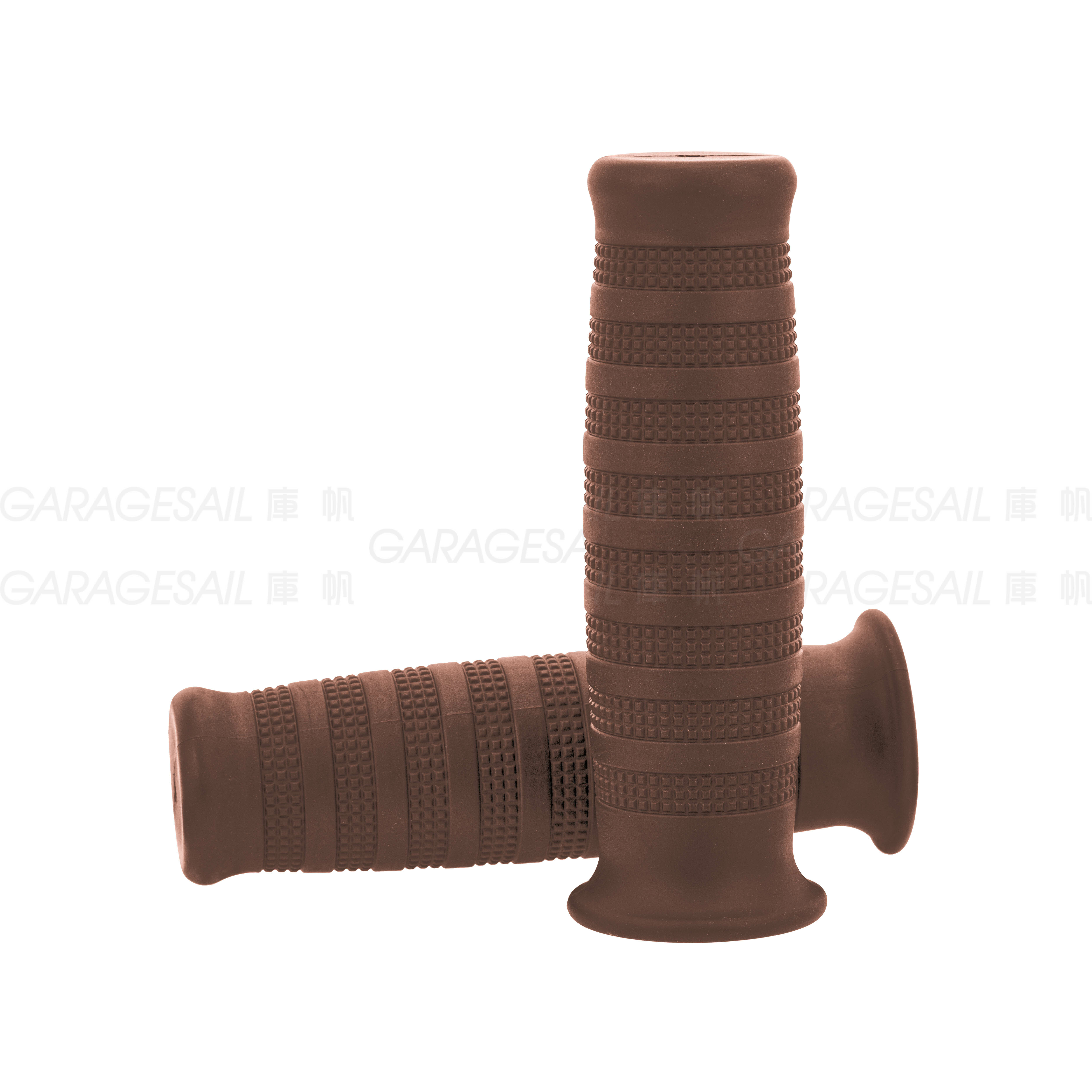 橡膠 握把套 滾輪子彈 - 咖啡