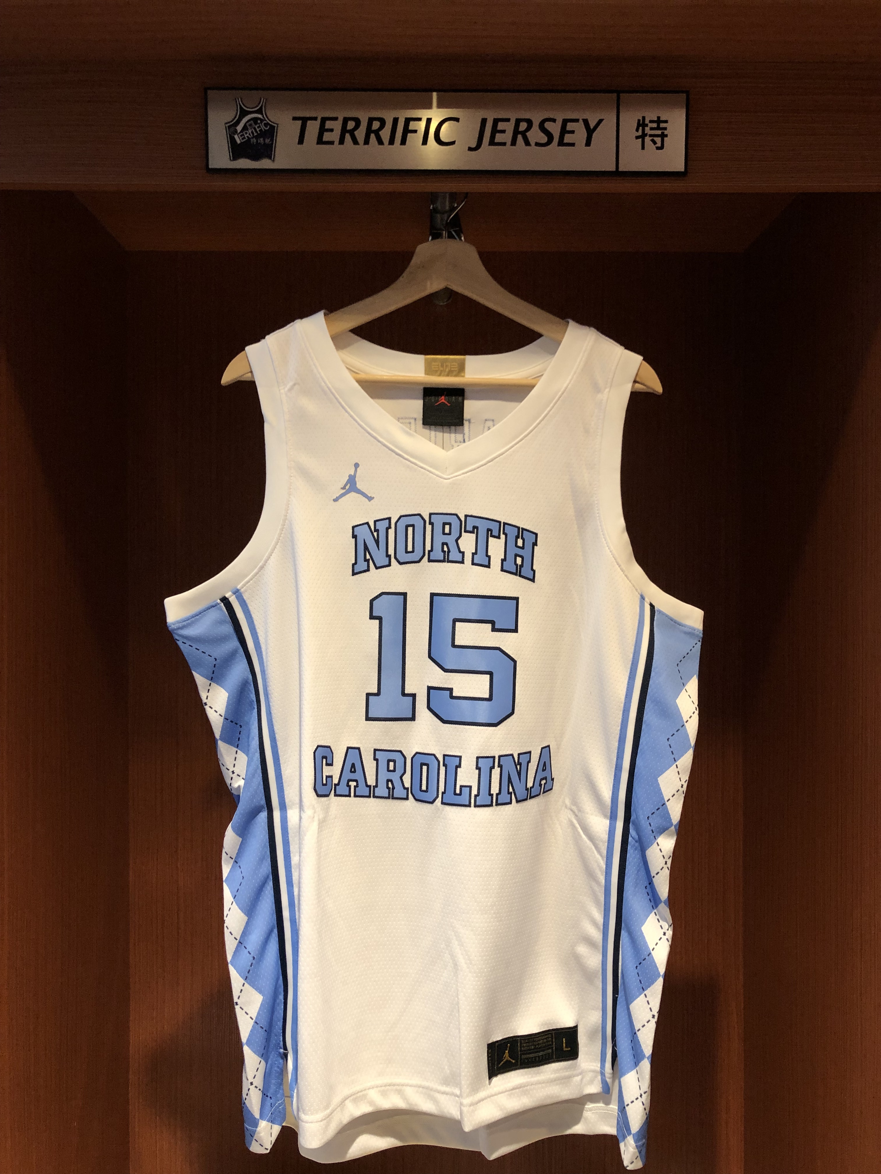 NBA球衣 Vince Carter 北卡羅來納州立大學白 NCAA Nike Swingman 球迷版 電繡 全新