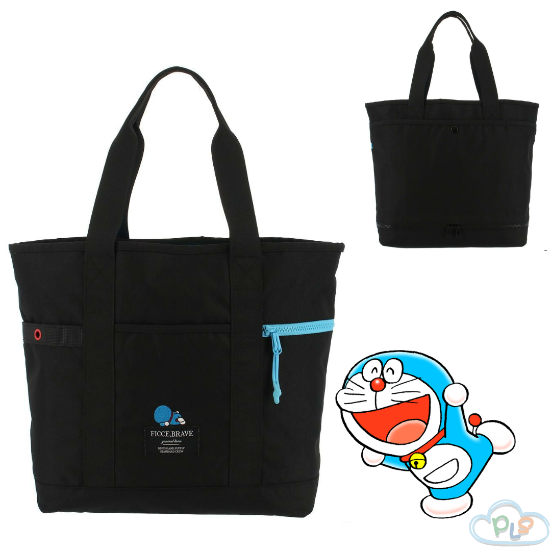 男女通用Tote Bag F-356 FICCE BRAVE 多啦A夢 #21027-1