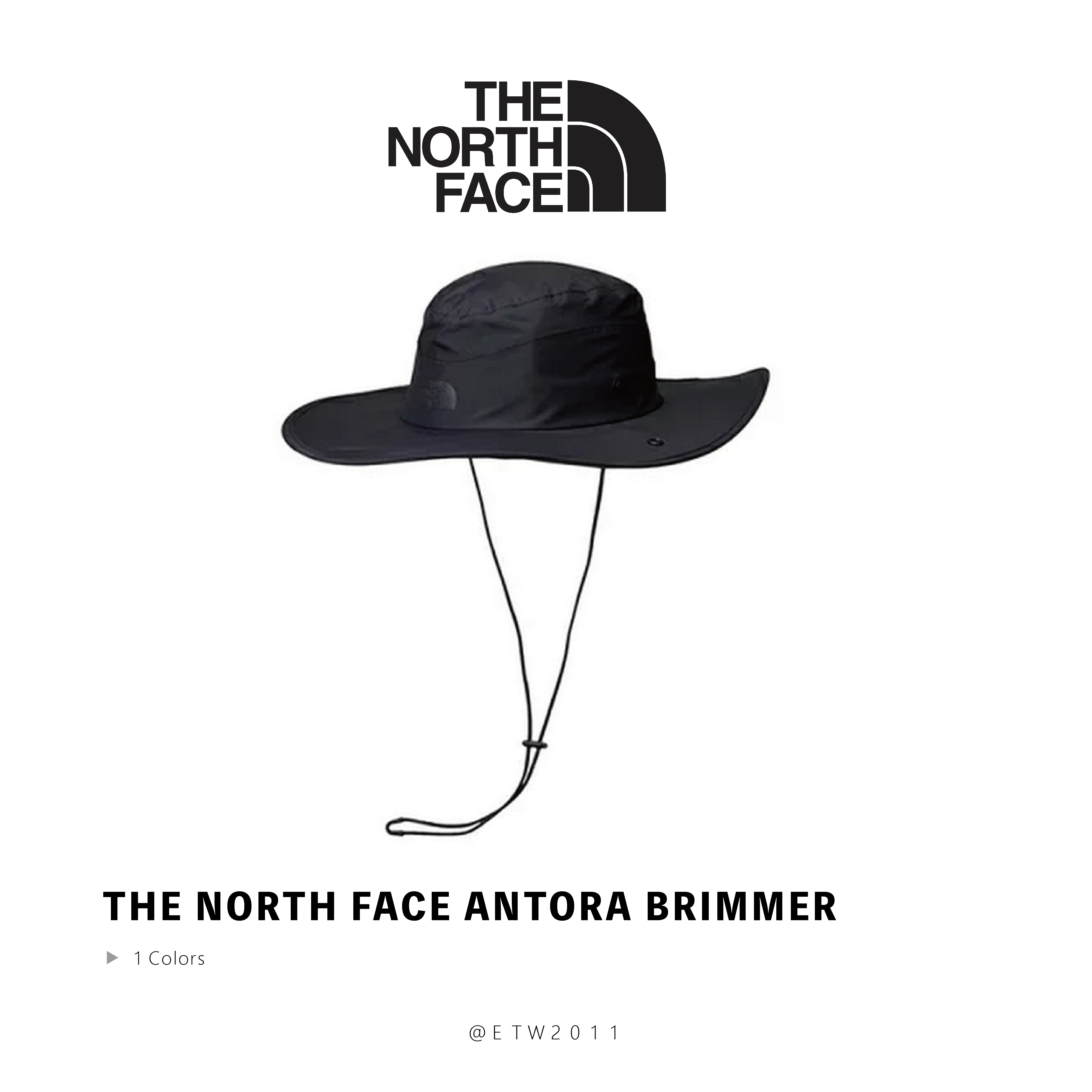 ☆ETW☆【EASY TO WEAR】The North Face  ANTORA BRIMMER 北臉 防潑水 漁夫帽 防曬寬邊帽