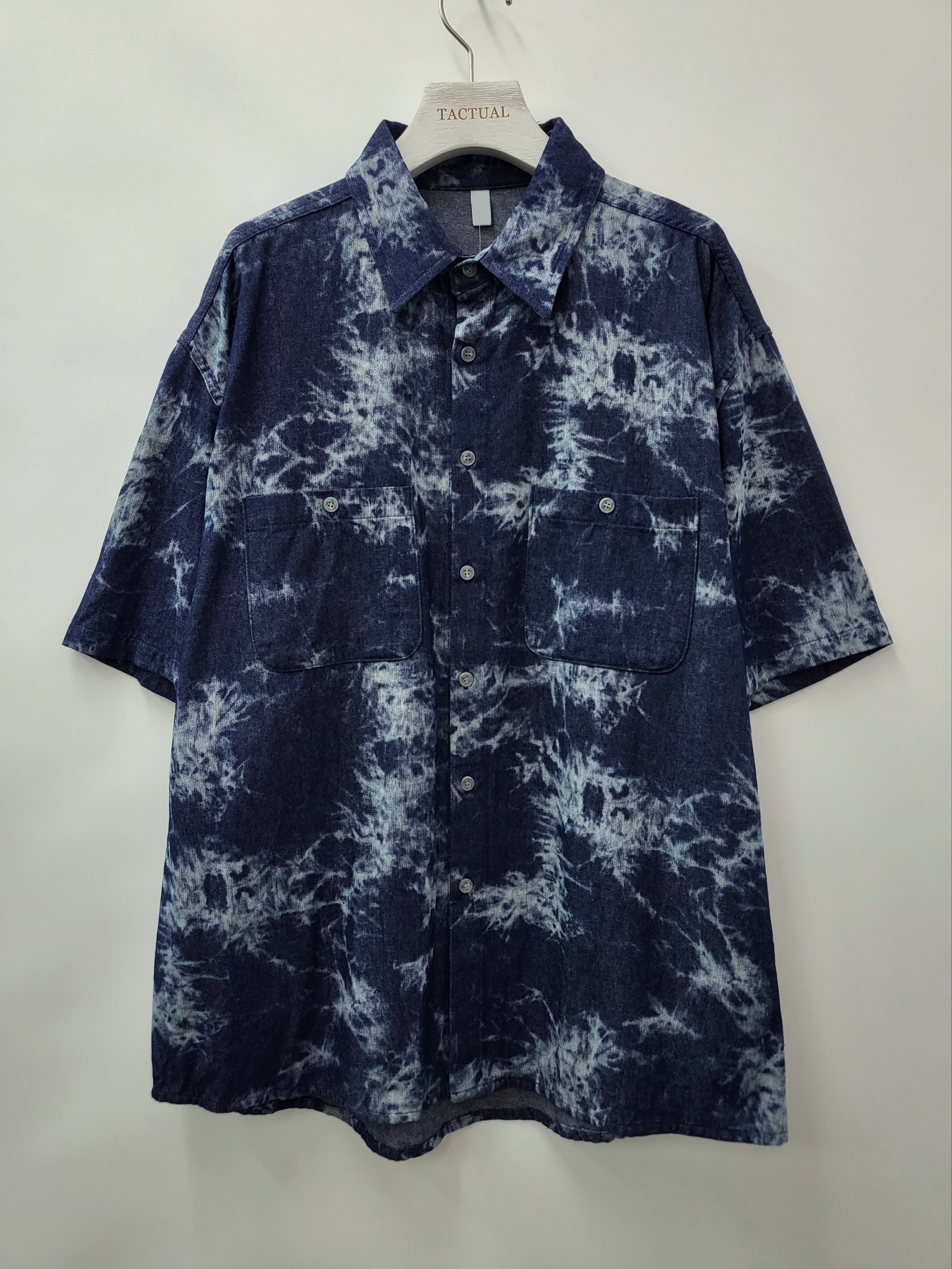 雙袋紮染短袖恤衫 S2064