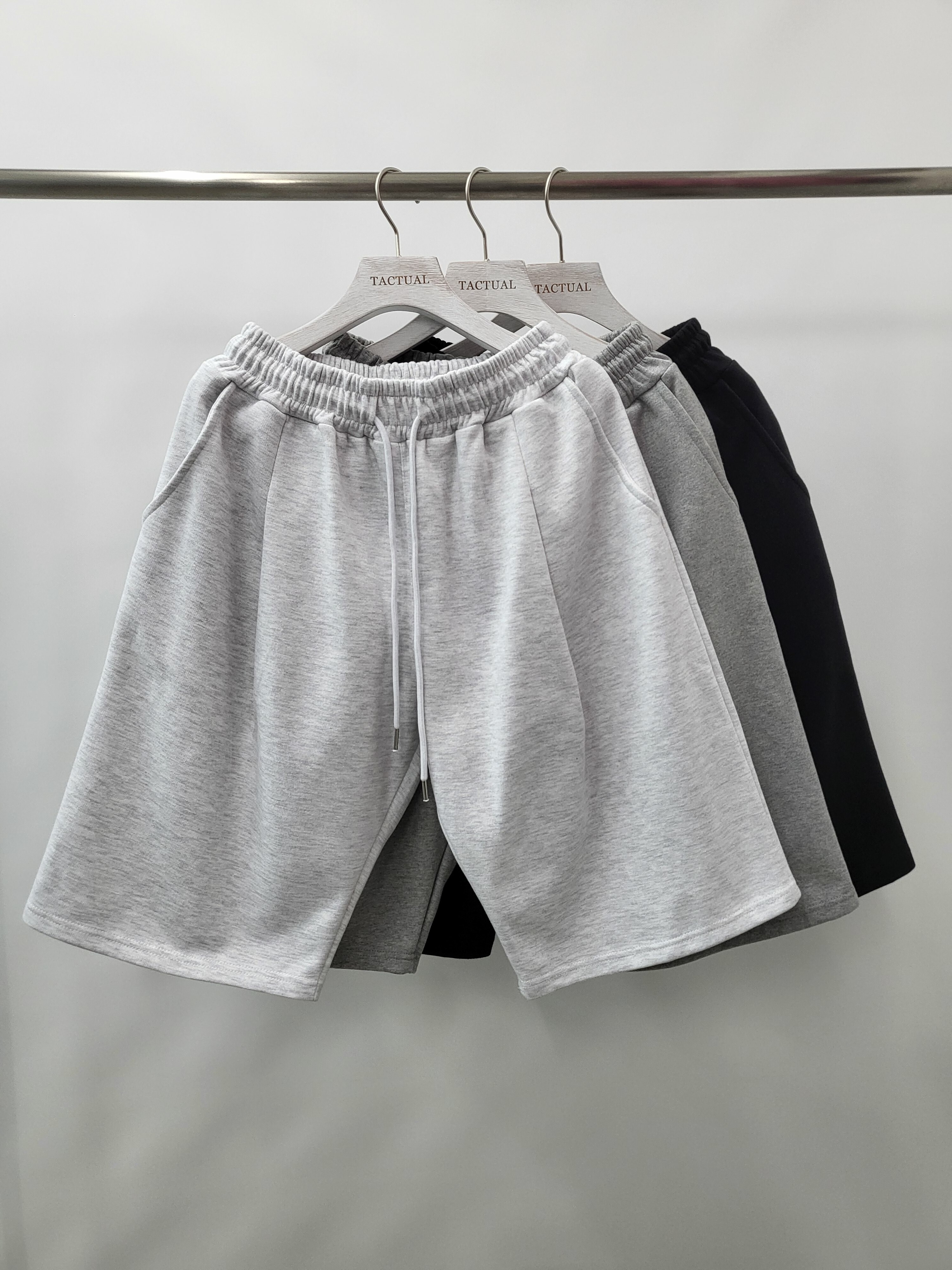 淨色棉質短褲 P2432