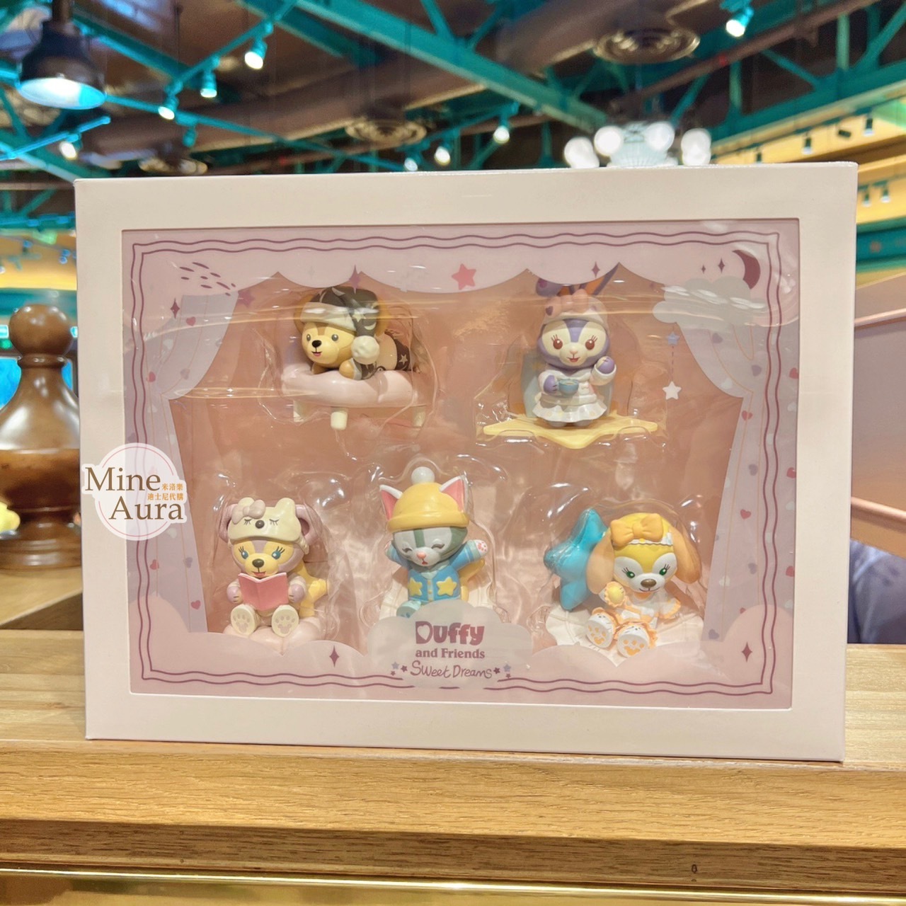 暖暖家居 達菲 Duffy 迷你公仔擺飾組 D&F達菲系列 -上海迪士尼樂園