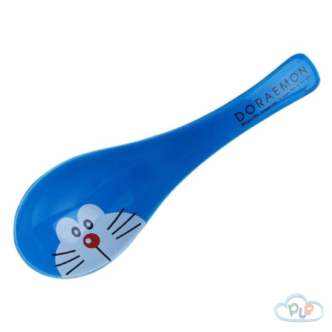 日本製 陶瓷勺子 FACE 多啦A夢 藍色 #21170-1