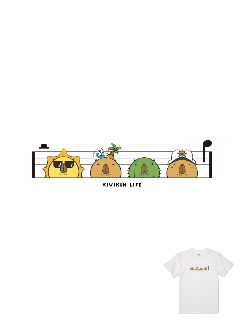 kiwikun life聯名T| 104310118