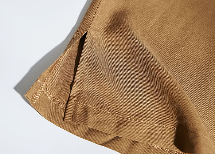 流浪詩人V領短袖長洋裝-指尖歲月