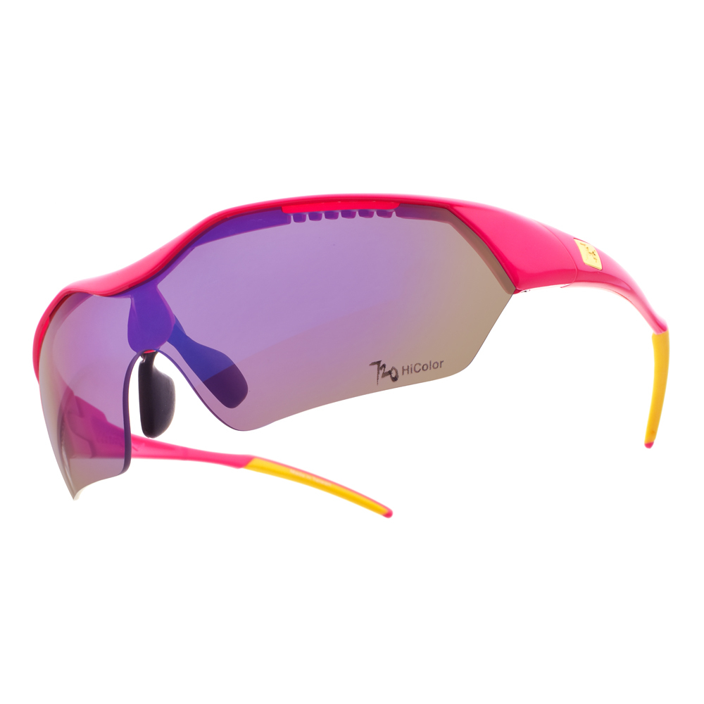 【720】T948B2-37-HC-H 運動太陽眼鏡 ( 亮紫桃/HC茶藍鍍膜)Hitman系列 台灣製