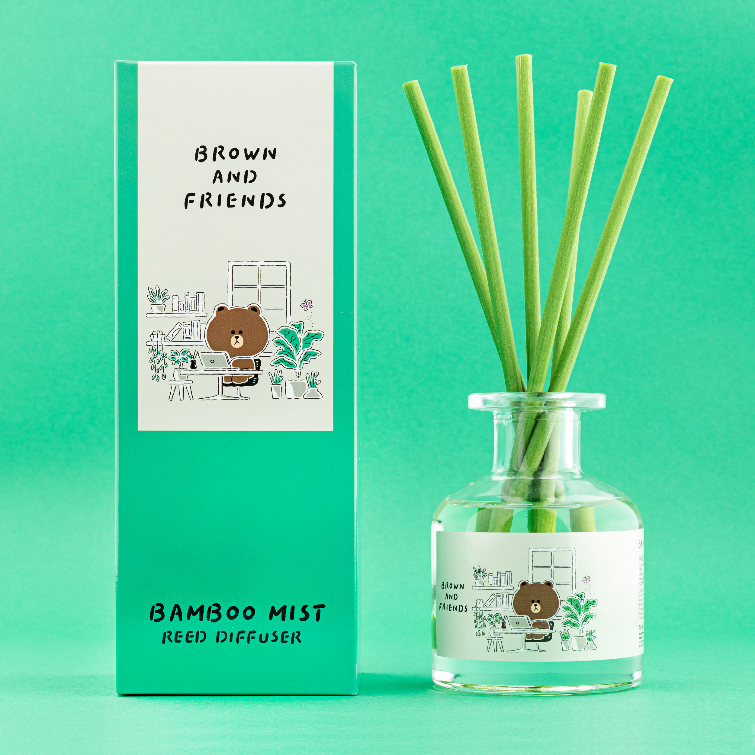 A Day at Home with BROWN  清竹香薰棒套裝 130ml