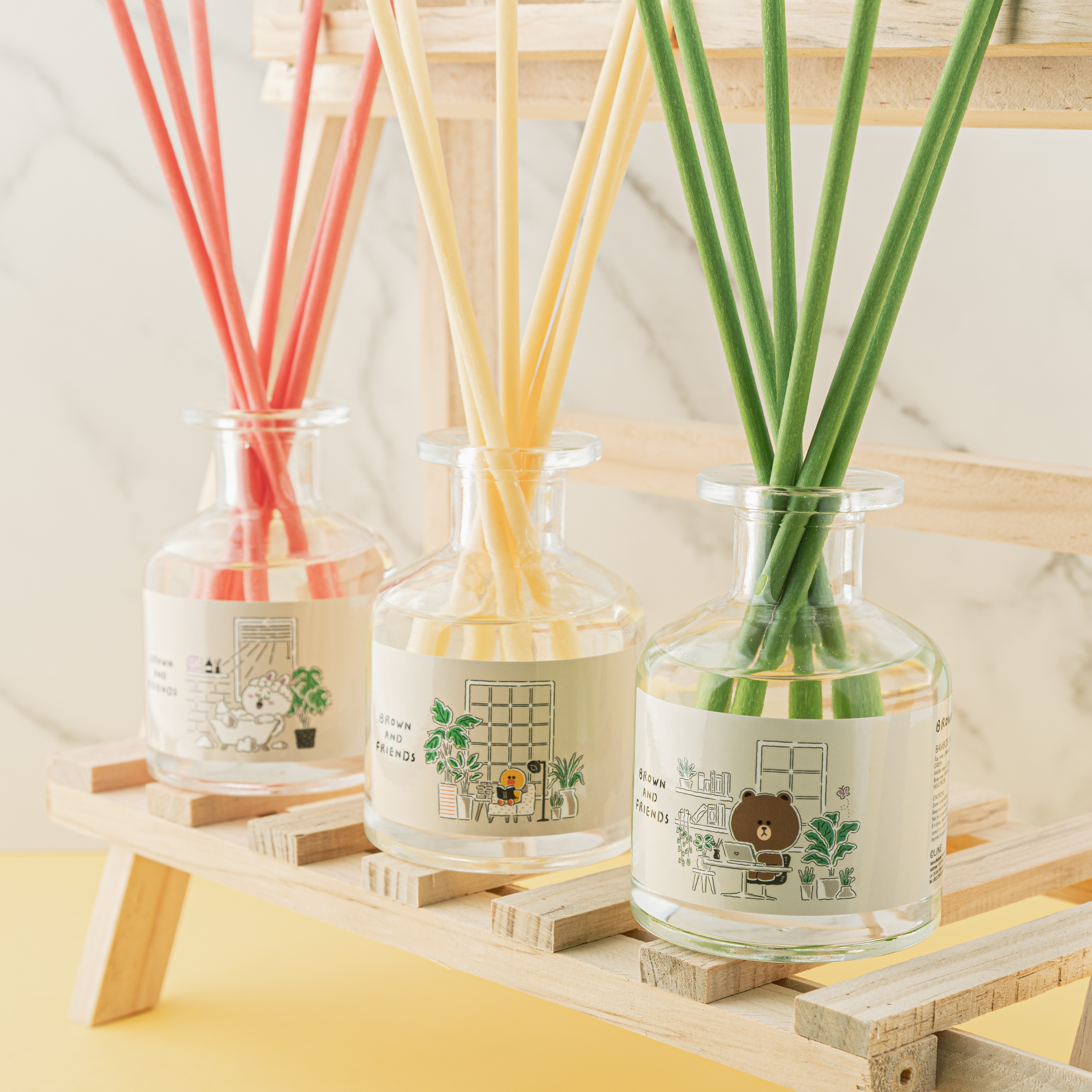 A Day at Home with BROWN  清竹香薰棒套裝 130ml