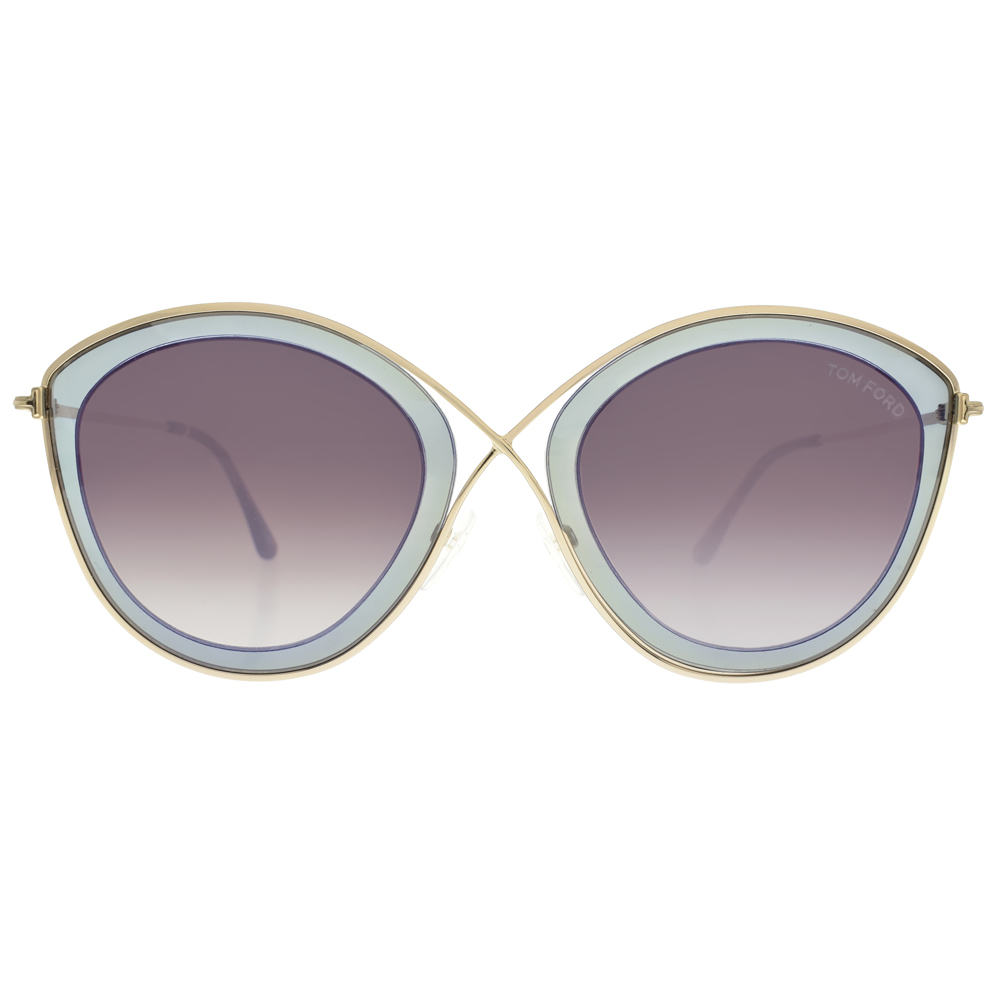 【TOM FORD】TOM0604 50K 造型貓眼框太陽眼鏡