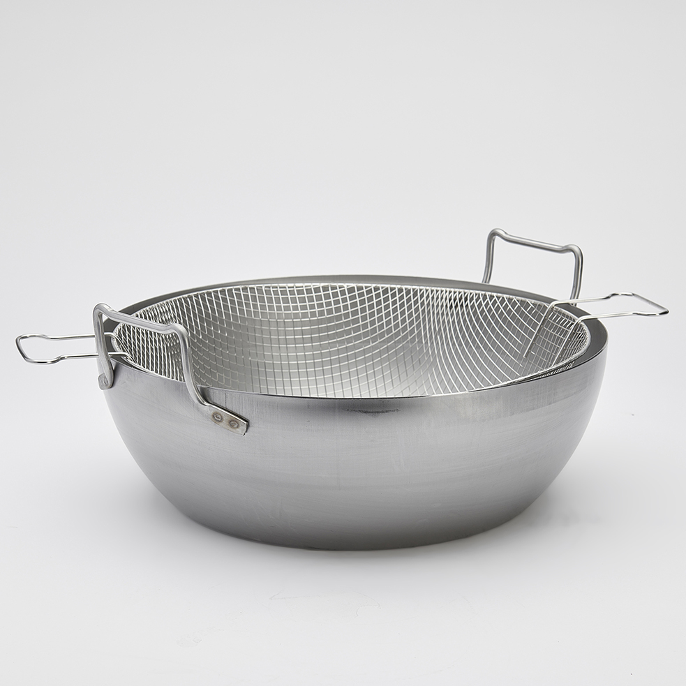 不鏽鋼製油炸籃