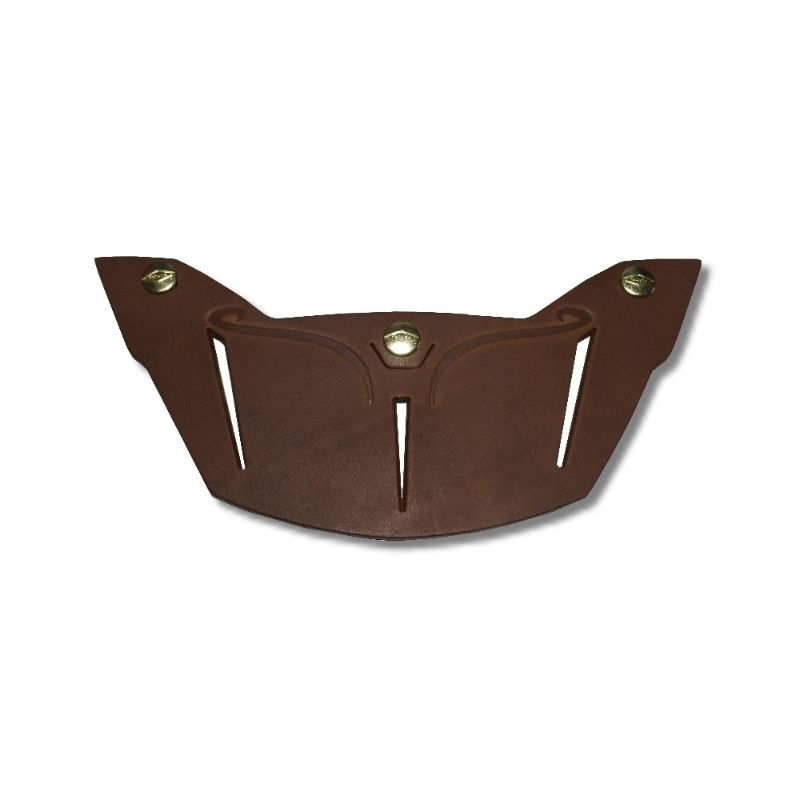 FETURE ACE 艾斯傑作 長版帽簷 咖啡色 皮帽簷 長帽簷 皮革帽舌