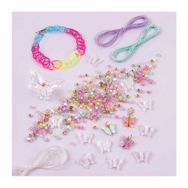 《 Make it real 》美麗夢工坊 - 蝴蝶琉璃手鍊組