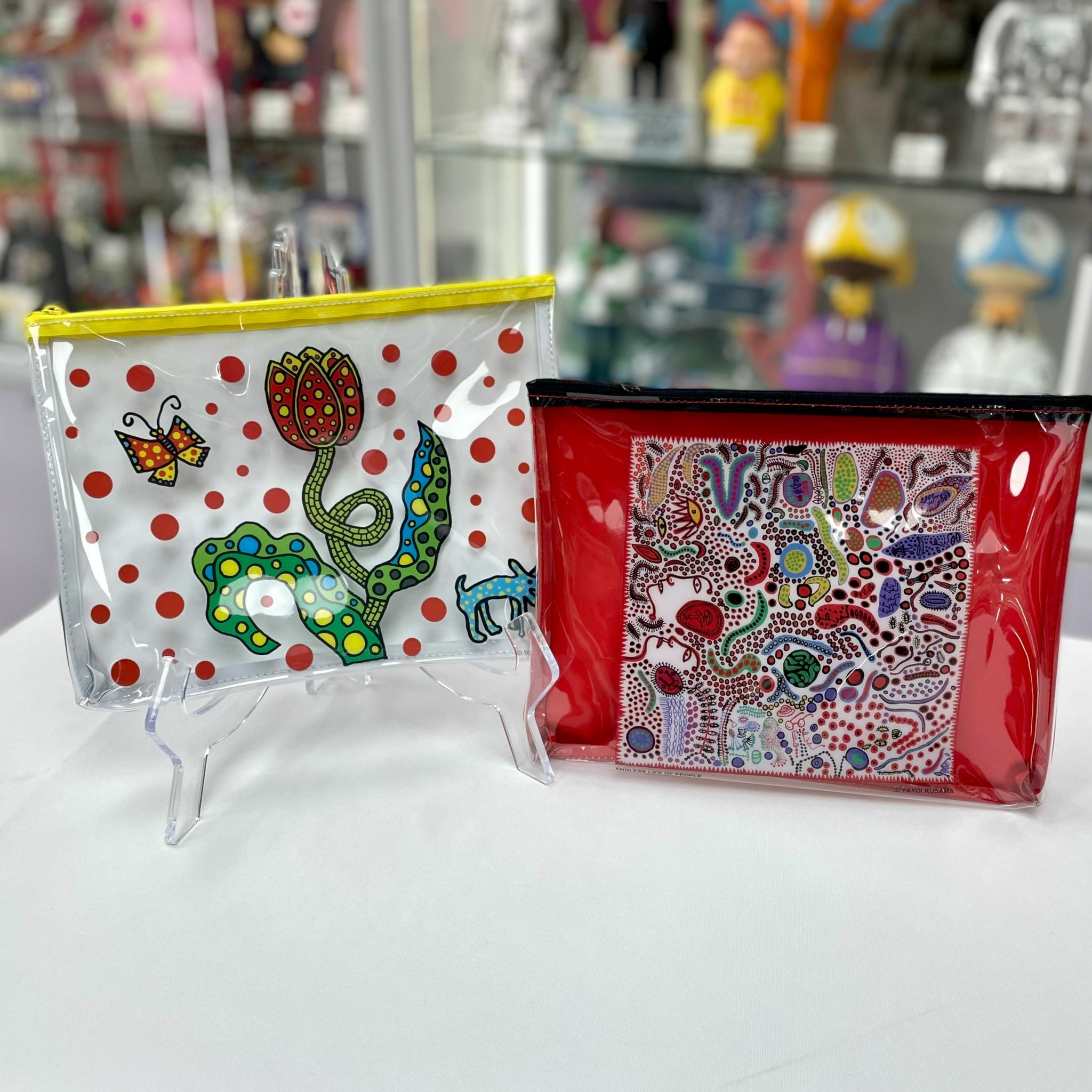 Yayoi Kusama Plastic Pouch (A/B)