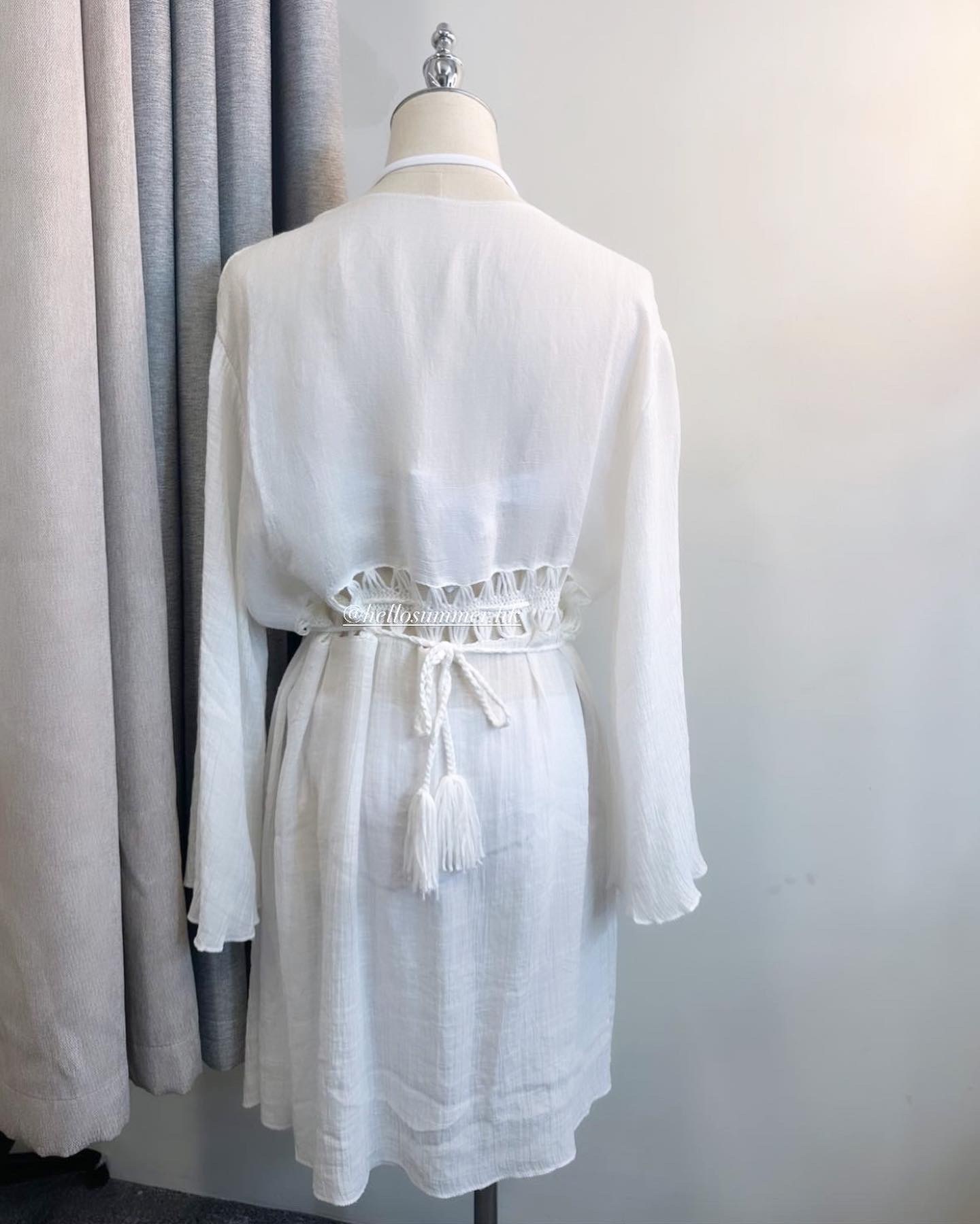 【 JA001 】防曬薄紗外套 (中長款)