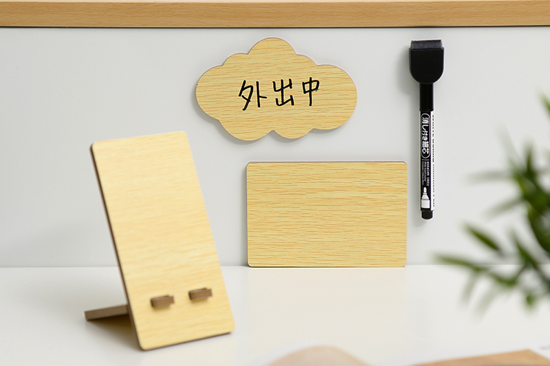 木紋磁吸性白板/長方形