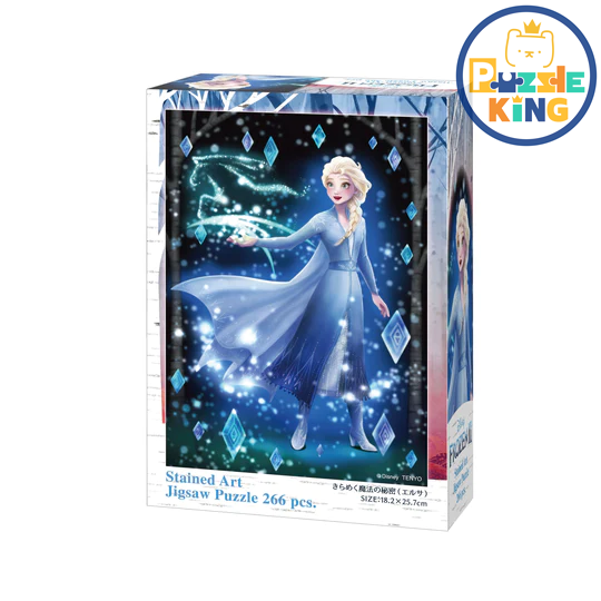 冰雪奇緣-艾爾莎-閃閃發光的魔法秘密 (透明樹脂)