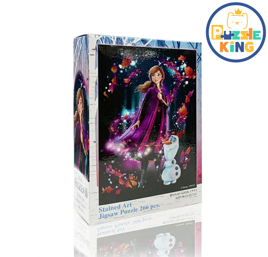 冰雪奇緣-安娜-不變的心之光 (透明樹脂)