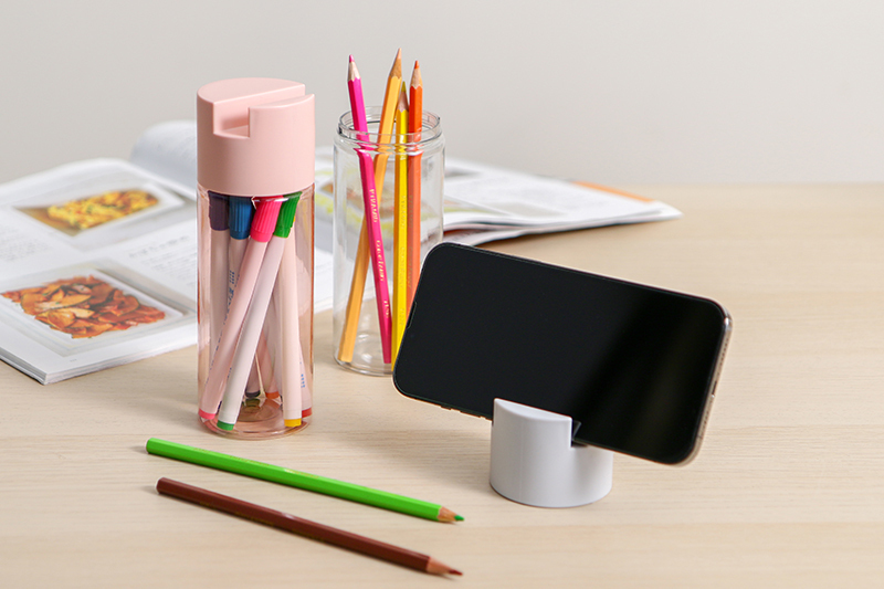 手機立架式筆筒