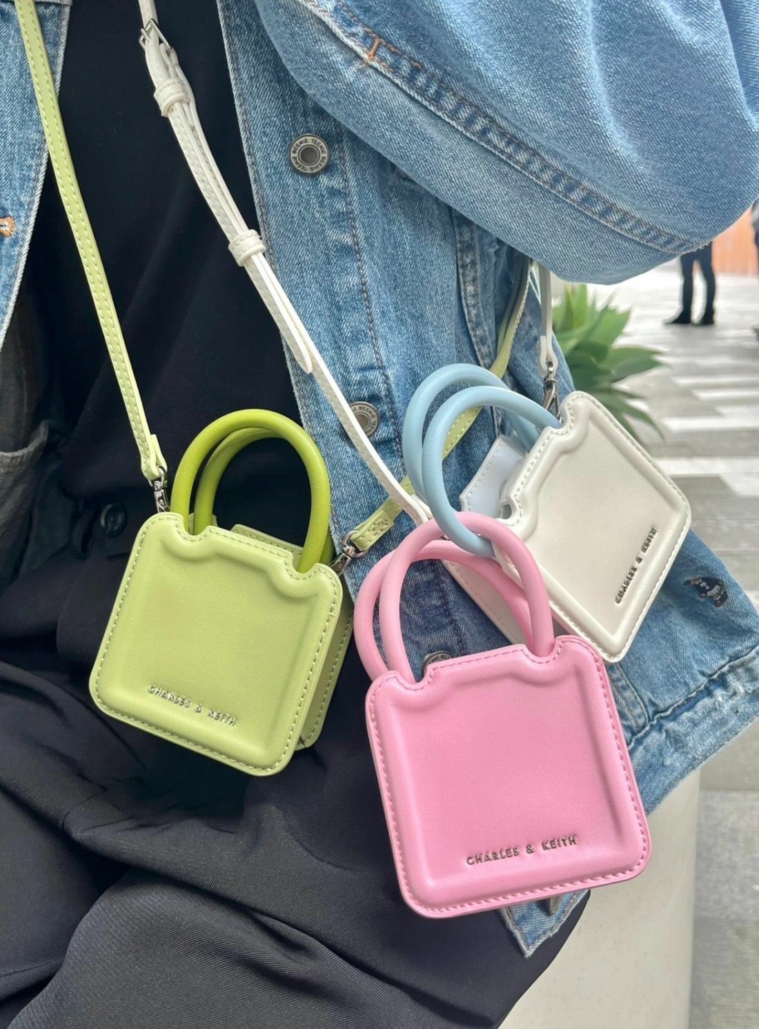 #現貨 Charles& Keith 小ck mini 餅乾迷你包包