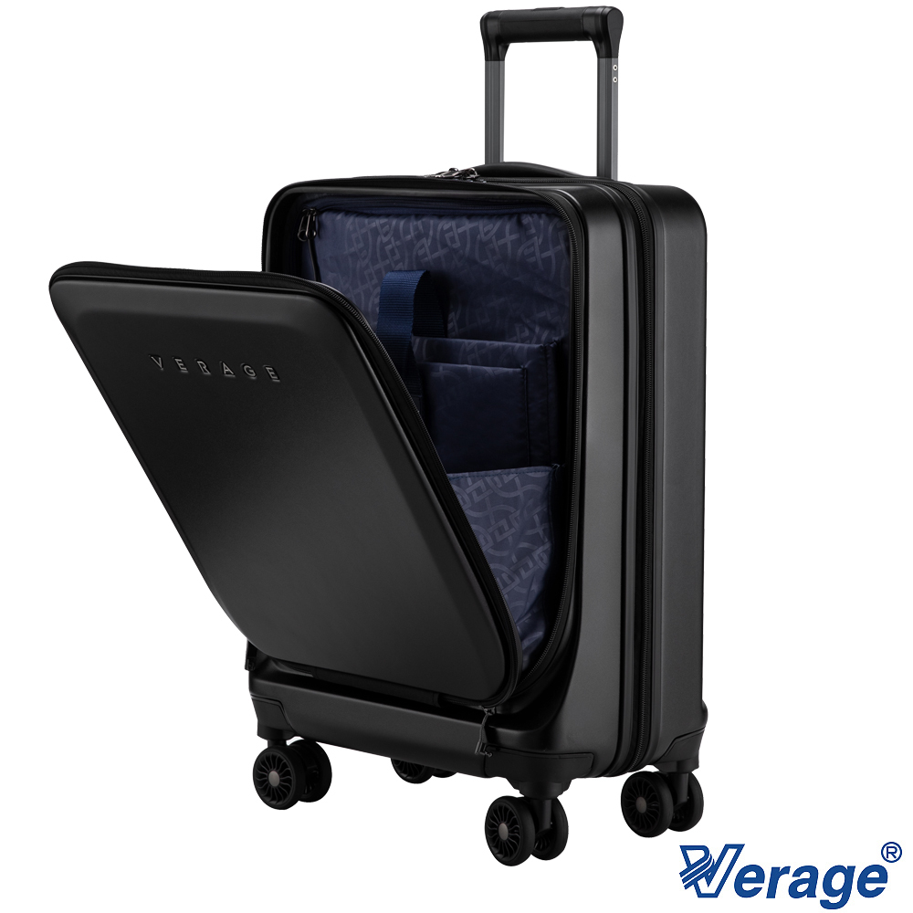 【Verage 維麗杰】 19吋斯圖加特系列前開式登機箱/行李箱(2色可選)