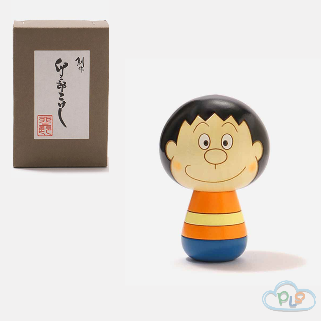 日本製 人形胖虎 木芥子 卯三郎之孫 #21477-1