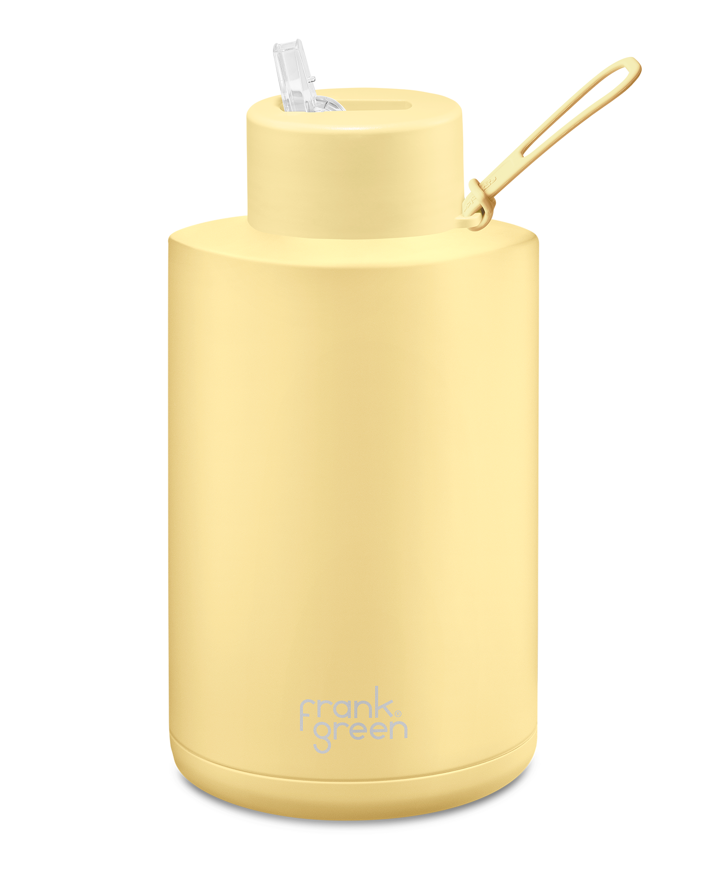 Butter Milk Ceramic Reusable Bottle - 68oz / 2,000ml | FRANK GREEN