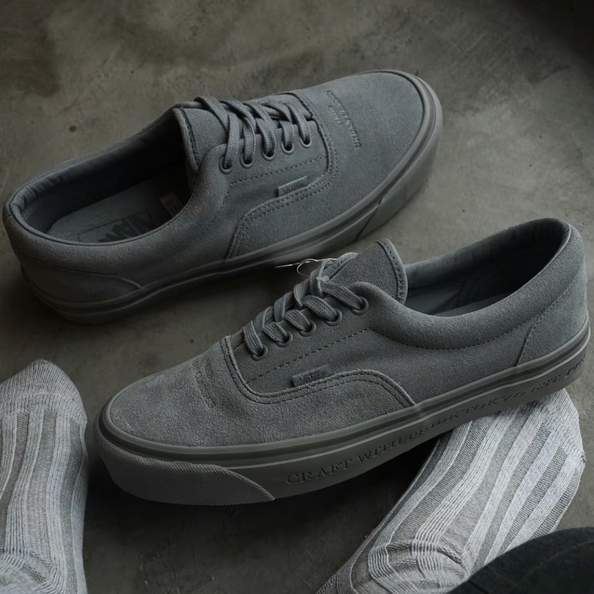 Neighborhood x VANS ERA 95 DX 灰色VN0A7Q5ZGRY