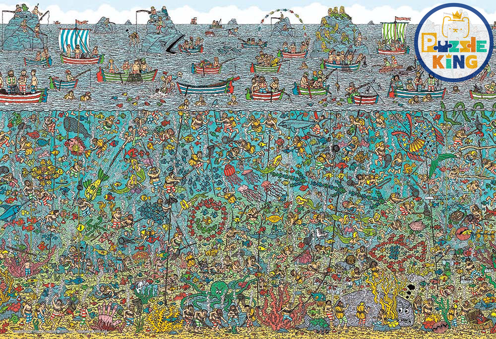 沃利在哪裡？ 深海潛水夫