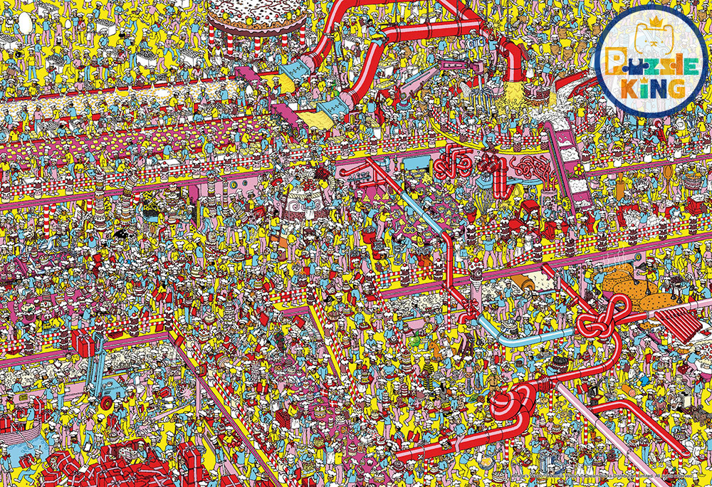 沃利在哪裡？-蛋糕工廠 (迷你尺寸)(絕版)