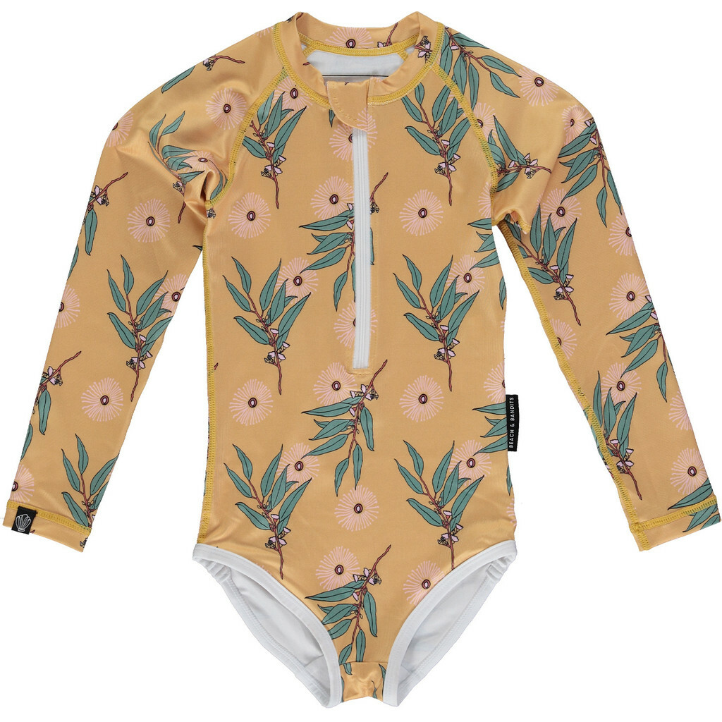 〖 Beach&Bandits 〗金合歡防曬一件式泳衣