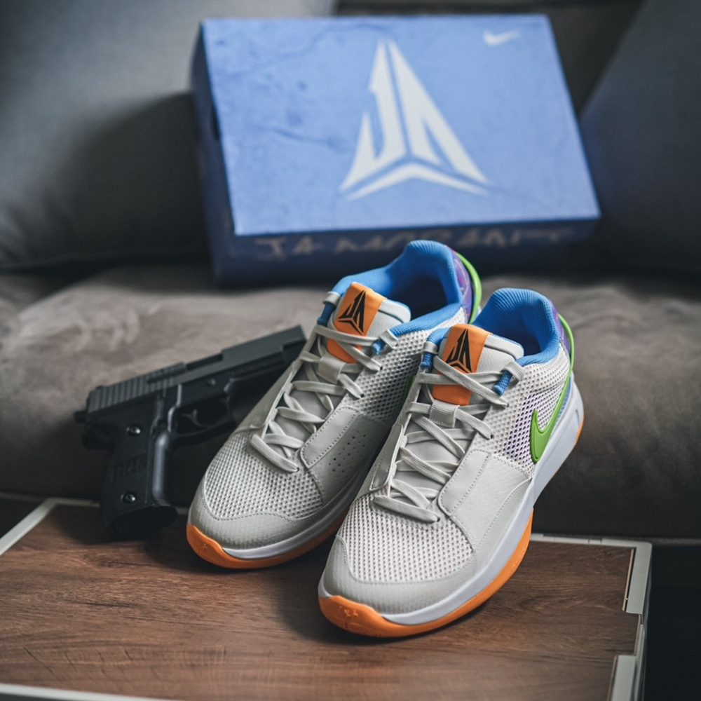 Nike JA1 Day one Family trivia 白黃綠 籃球鞋 DR8786-001