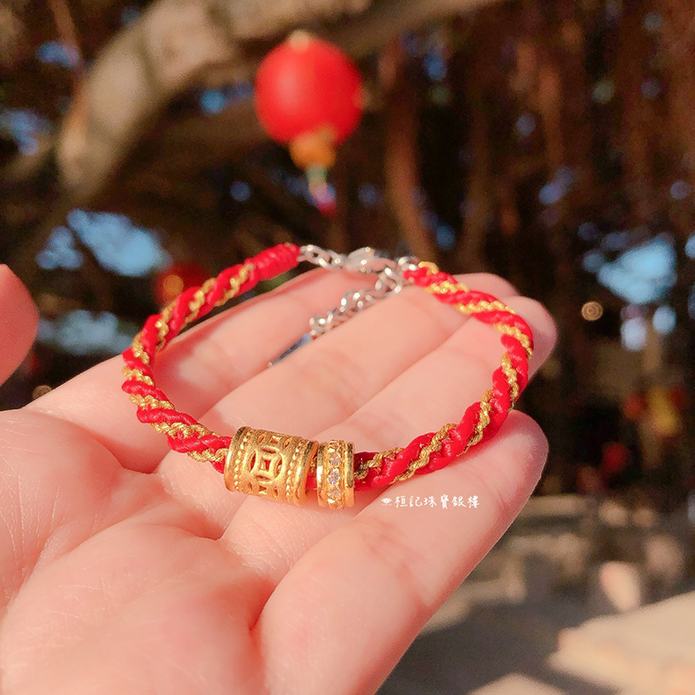 錢滾錢賺不完 編織金手鍊