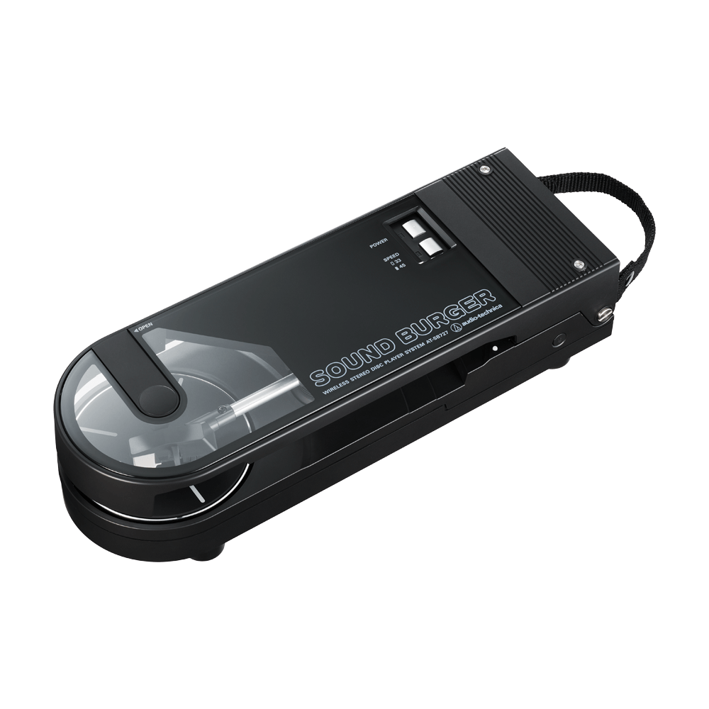 Audio-Technica 鐵三角AT-SB727 Sound Burger無線可攜式黑膠唱盤機