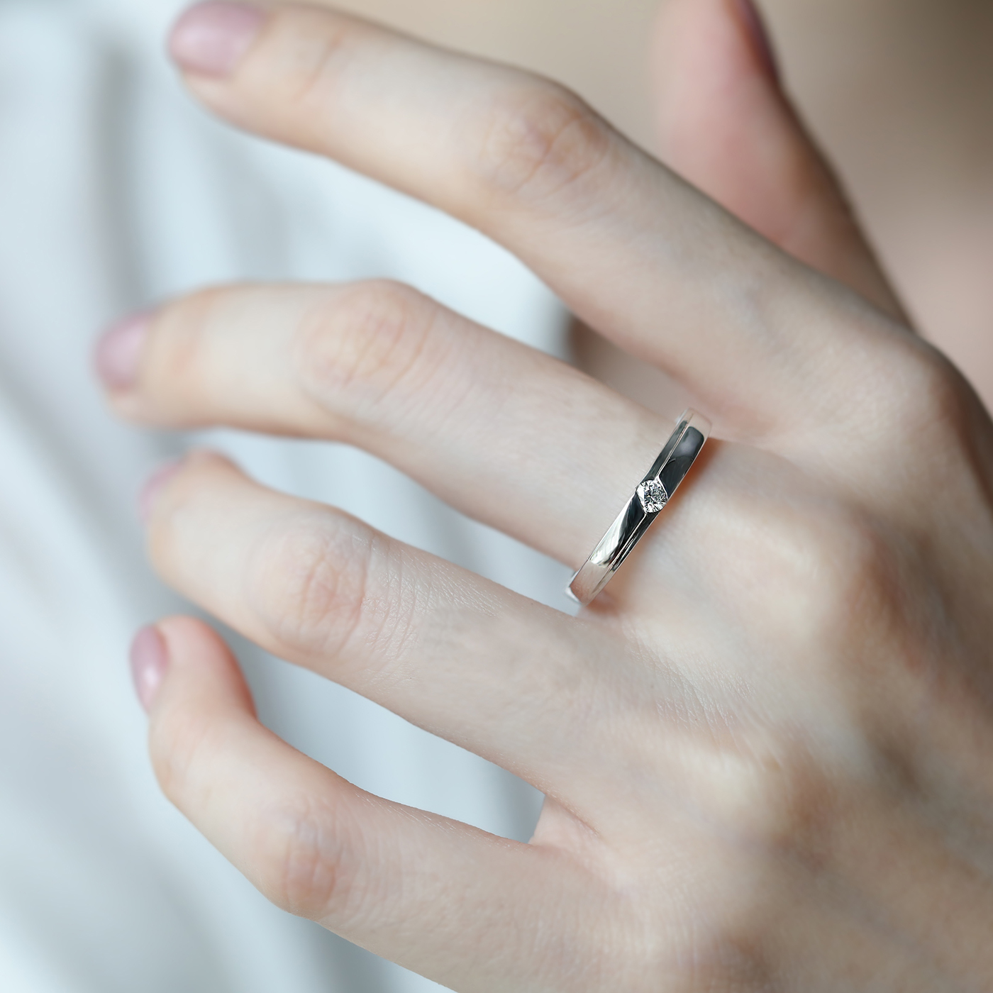 永恆愛情 — 鑽石對戒